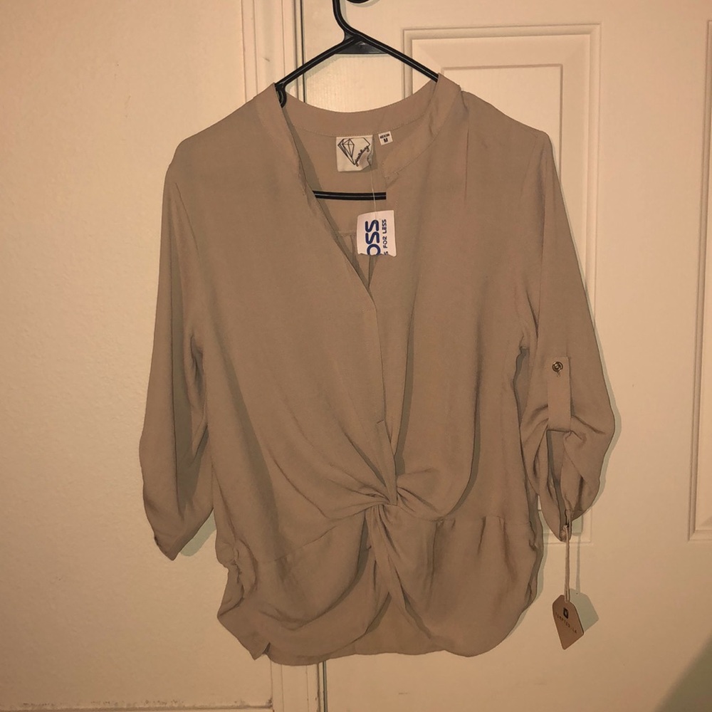 Beige Blouse